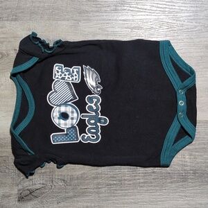 Philadelphia Eagles Baby Girl Onesie Size 0-3 Months